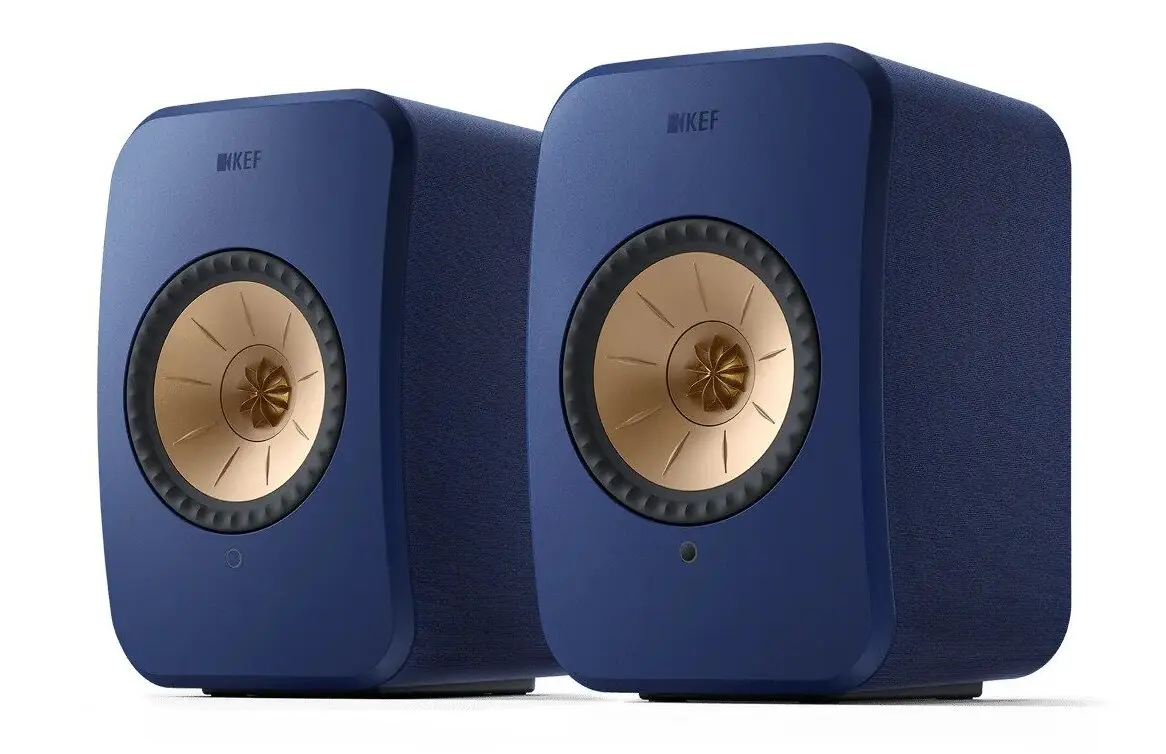 KEF LSX II Wireless Speakers Blue