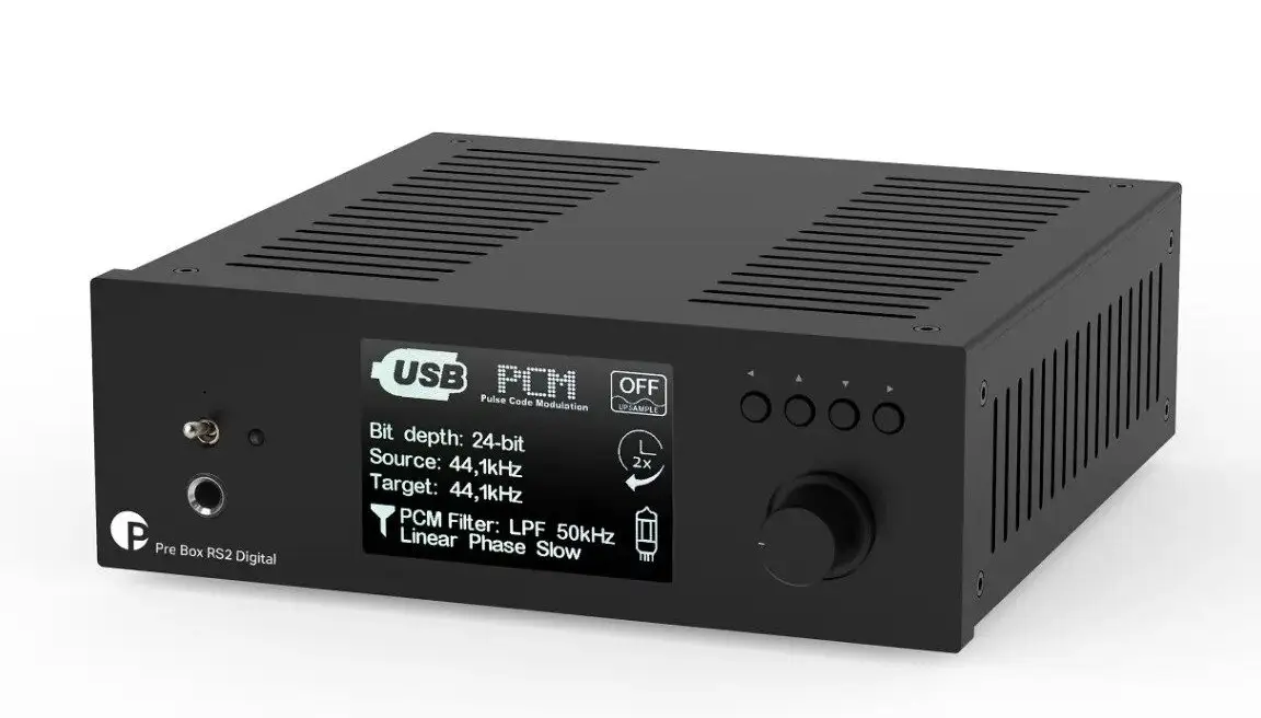 Project Pre Box RS2 Digital Pre Amplifier Black