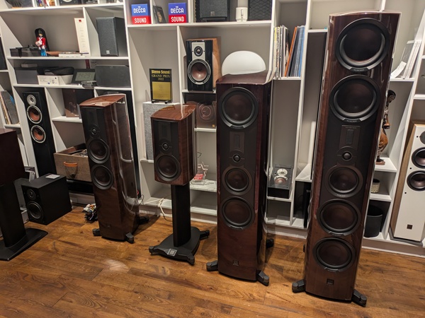 Fanthorpe HiFi team visiting DALI headquarters