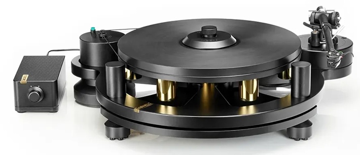 Michell Gyro Turntable - Detailed View