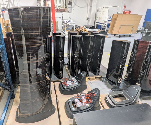 DALI factory production line and quality control